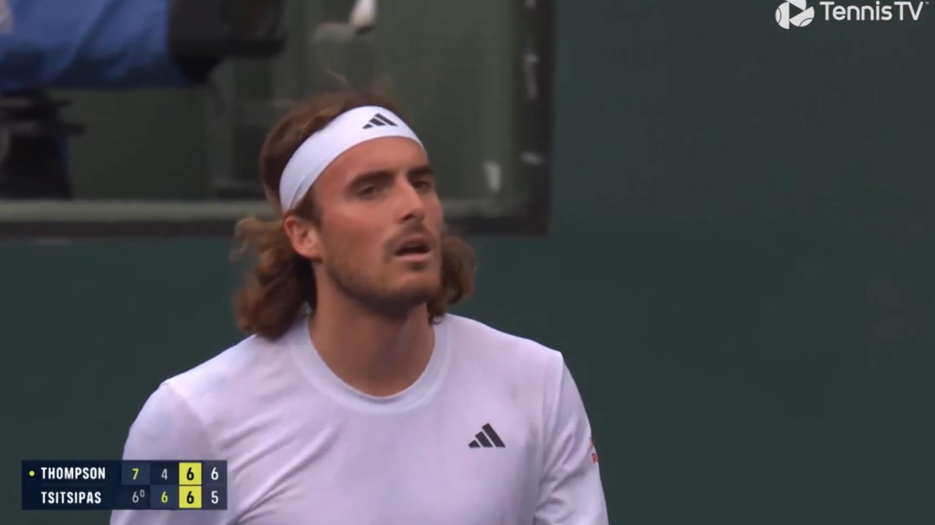 关于世界网球队轻取法国网球队，西西帕斯打破历史纪录的信息